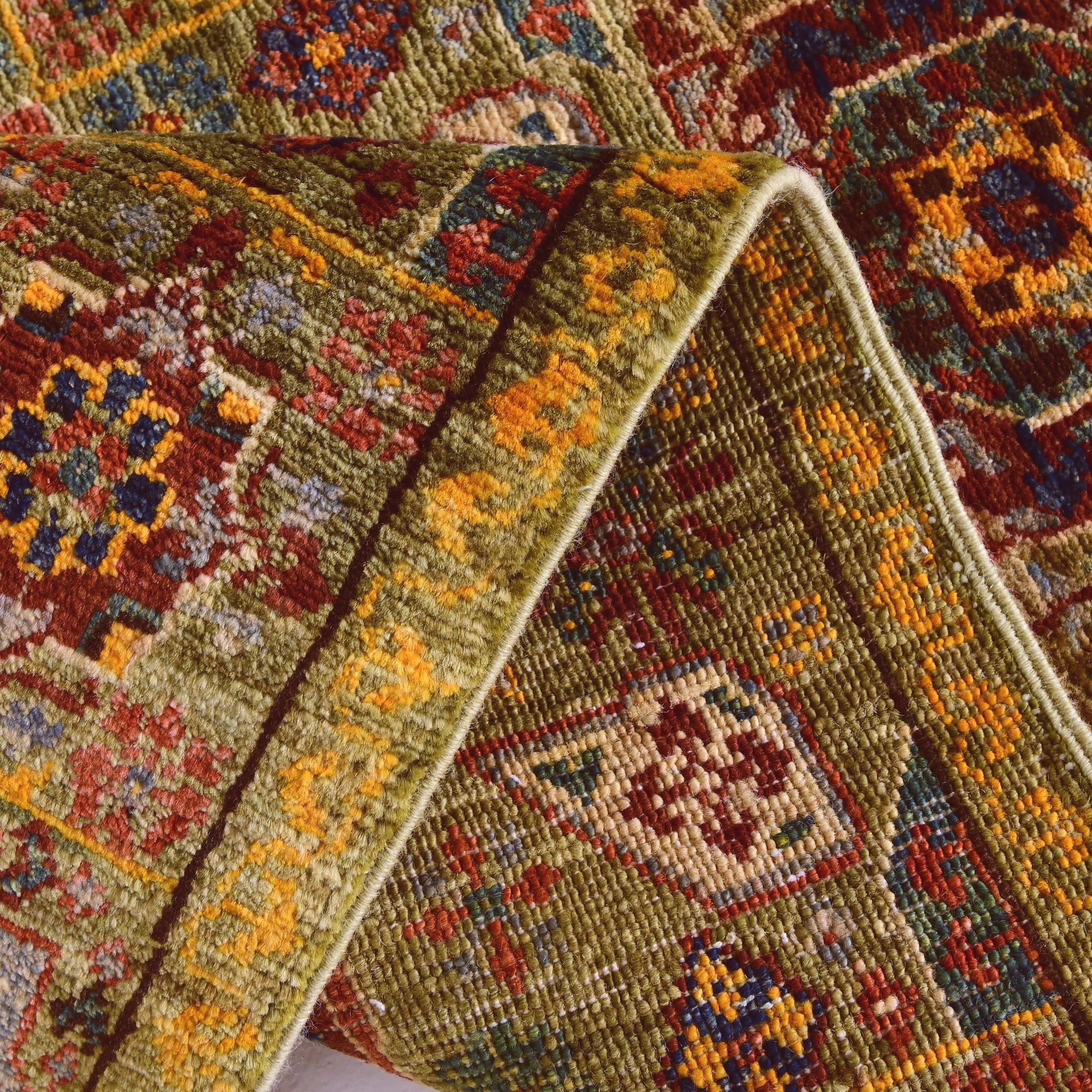 2' 1 x 3' 2 Hand Knotted Mamluk Ziegler Rug