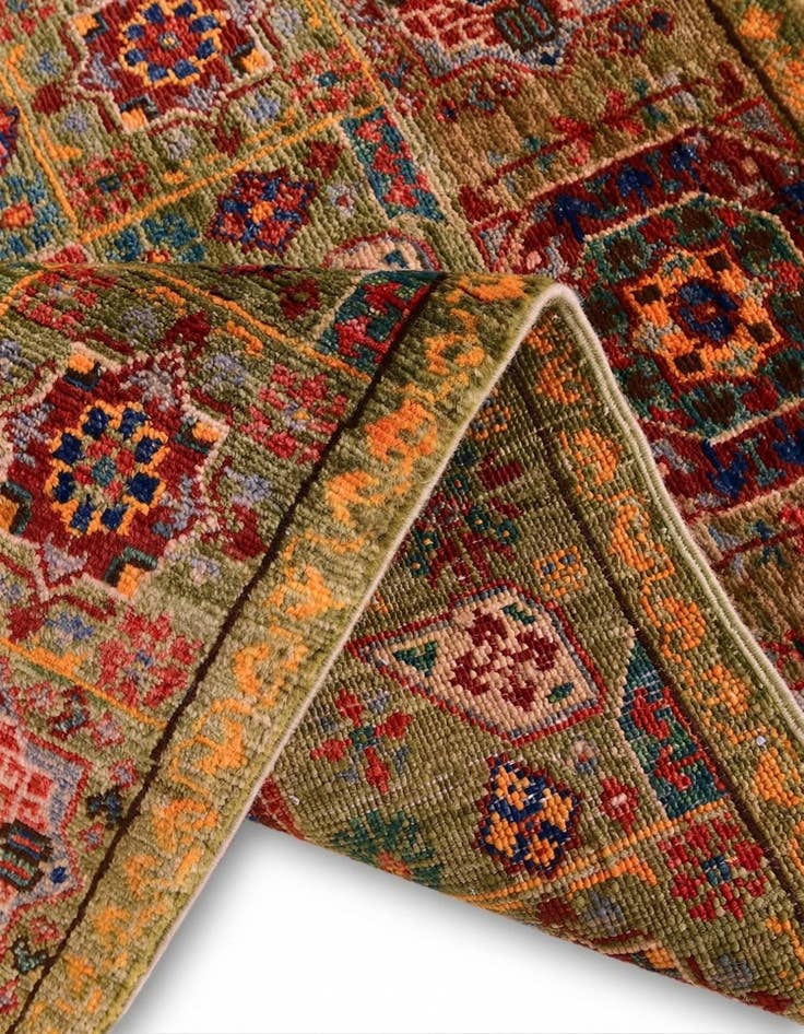 Detail image of 2' 1 x 3' 2 Hand Knotted Mamluk Ziegler Rug