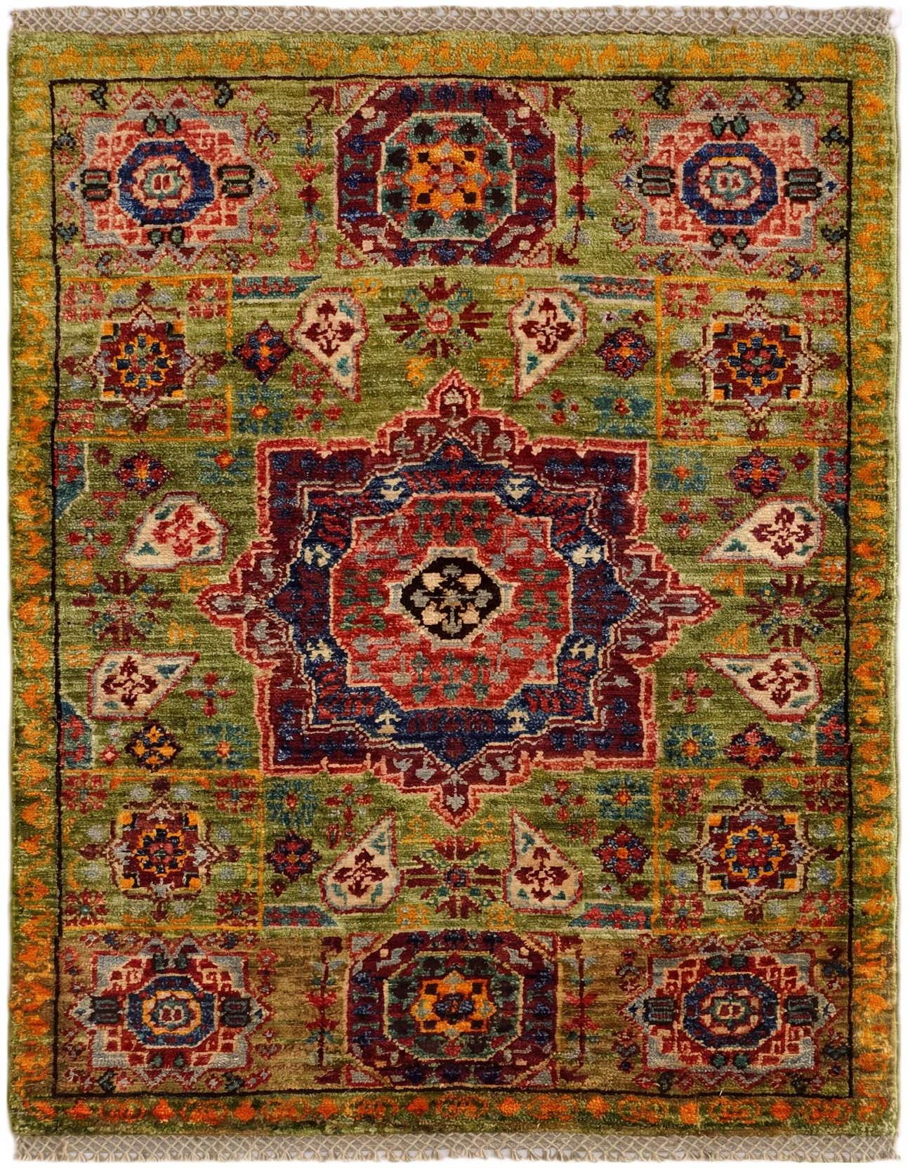 2' 1 x 3' 2 Hand Knotted Mamluk Ziegler Rug