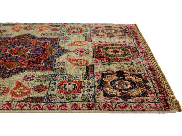 2' x 3' Hand Knotted Mamluk Ziegler Rug