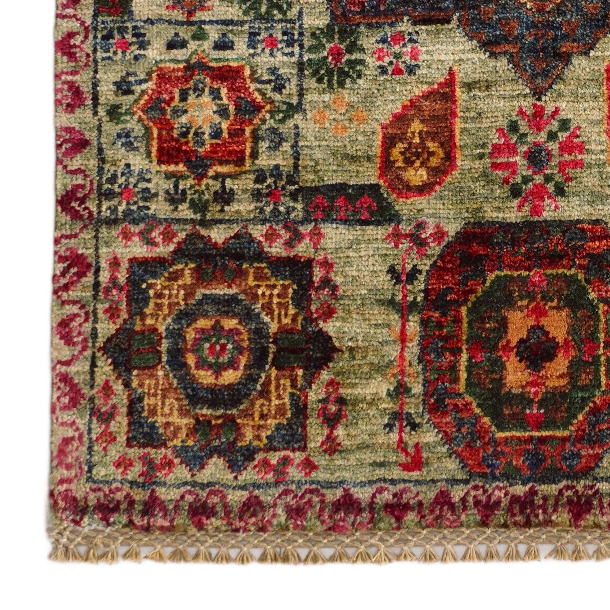 2' x 3' Hand Knotted Mamluk Ziegler Rug