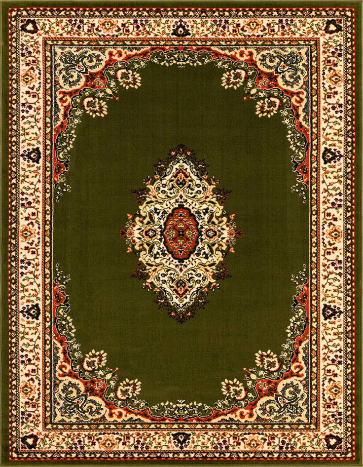 Detail image of 5' 3 x 8' Mashad Design Rug