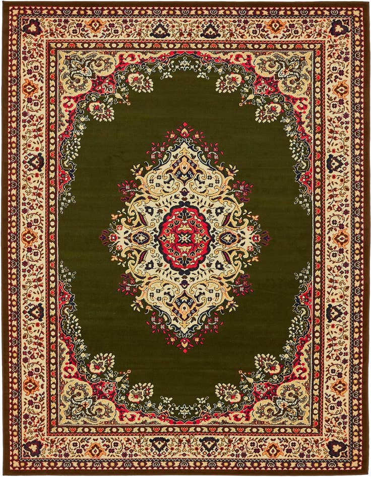 Detail image of 6' x 9' Mashad Design Rug