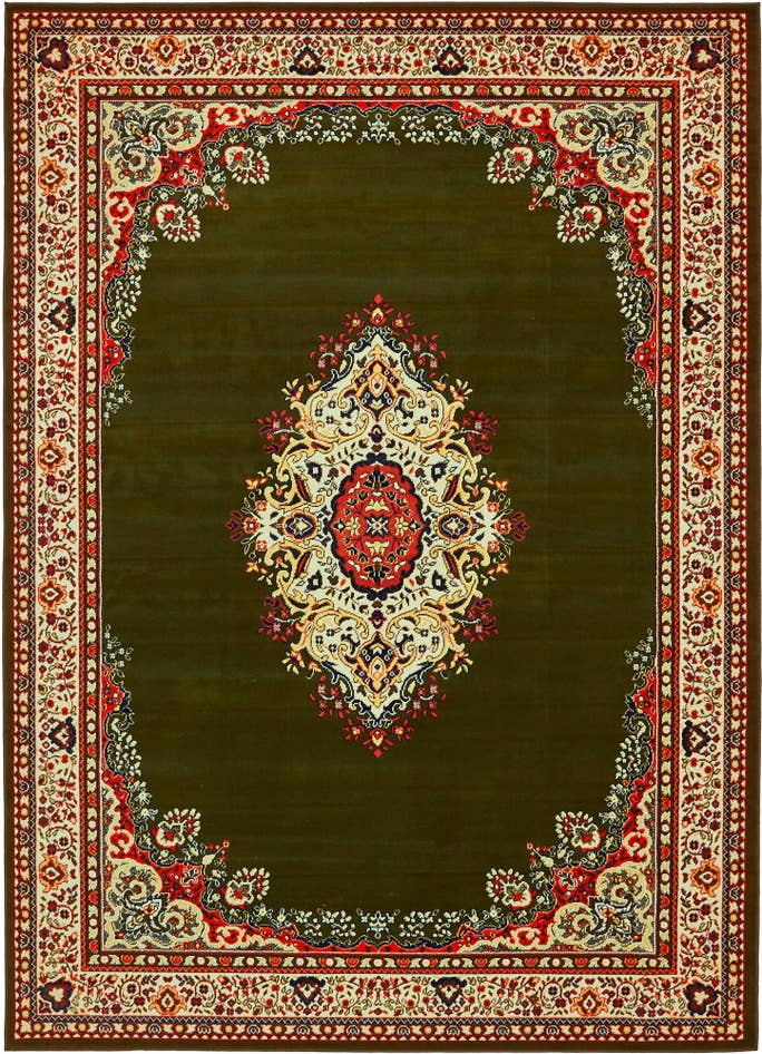 Detail image of 7' x 10' Mashad Design Rug