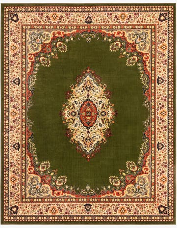 7' 10 x 10' Mashad Design Rug