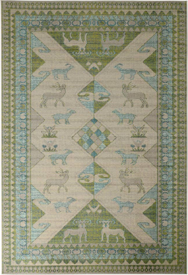 Detail image of 10' x 14' Washable Mesa Rug
