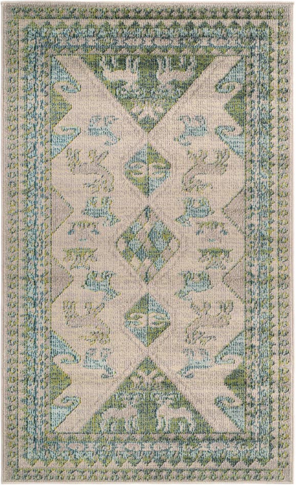 Detail image of 3' 3 x 5' 3 Washable Mesa Rug