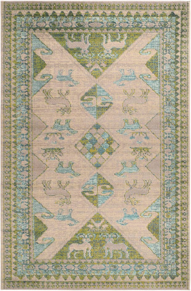 Detail image of 6' x 9' Washable Mesa Rug