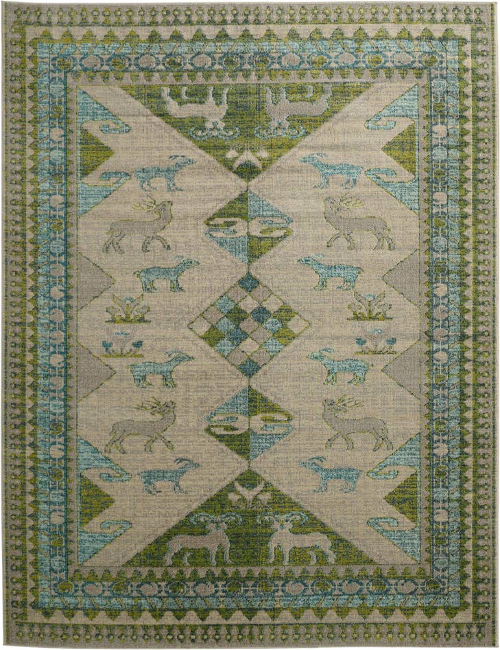 Detail image of 8' x 10' Washable Mesa Rug