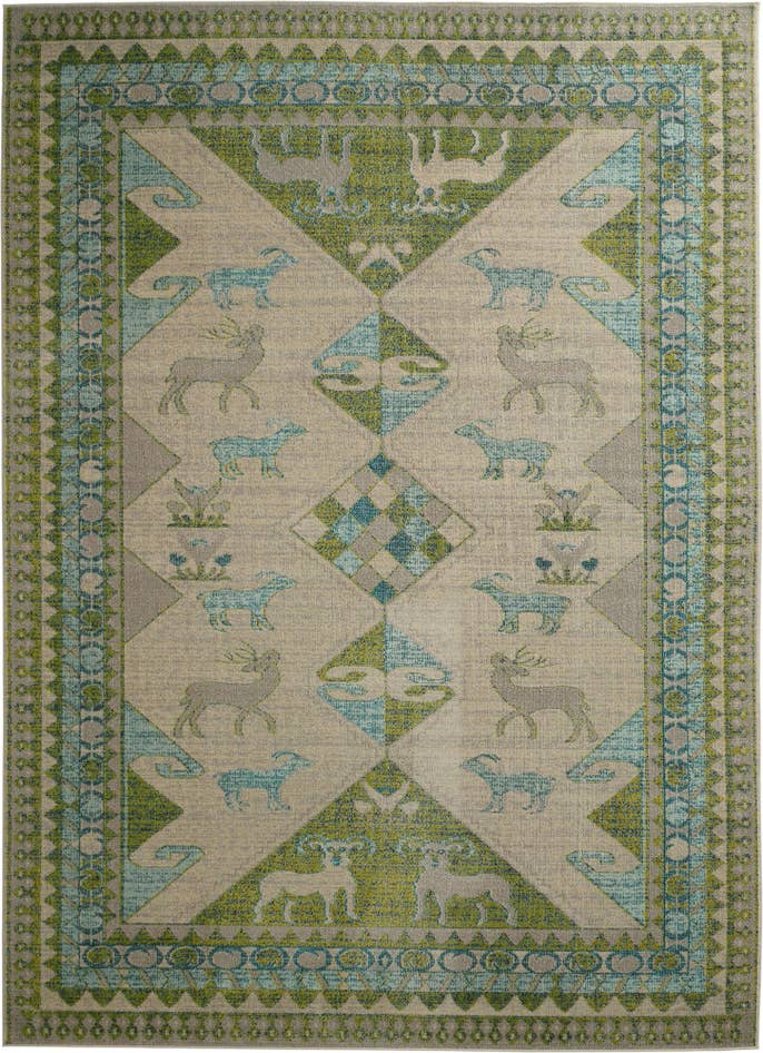 Detail image of 9' x 12' Washable Mesa Rug