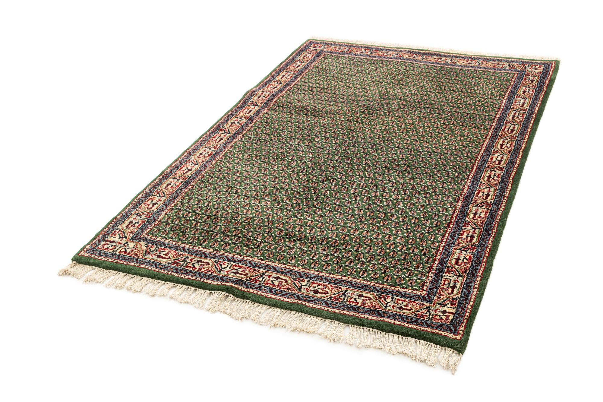 4' 4 x 6' 5 Hand Knotted Mir Wool Rug