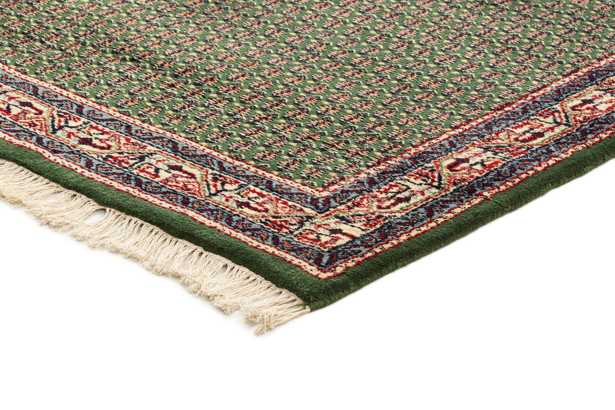 4' 4 x 6' 5 Hand Knotted Mir Wool Rug