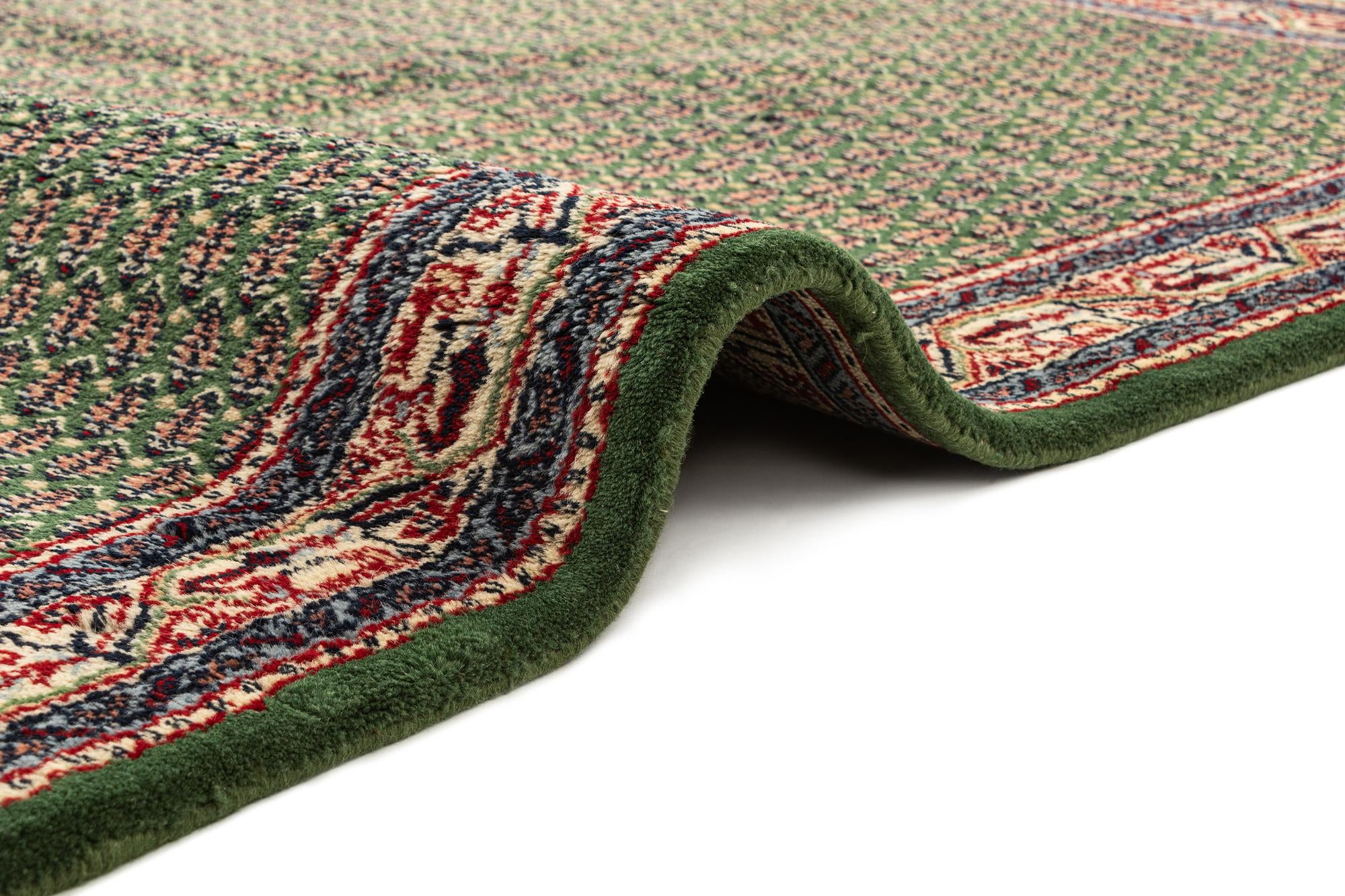 4' 4 x 6' 5 Hand Knotted Mir Wool Rug