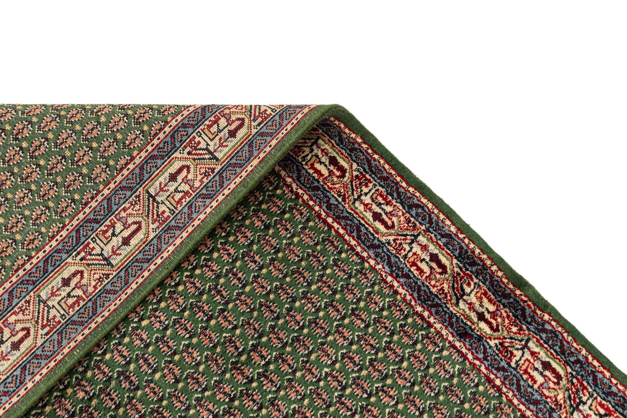 4' 4 x 6' 5 Hand Knotted Mir Wool Rug