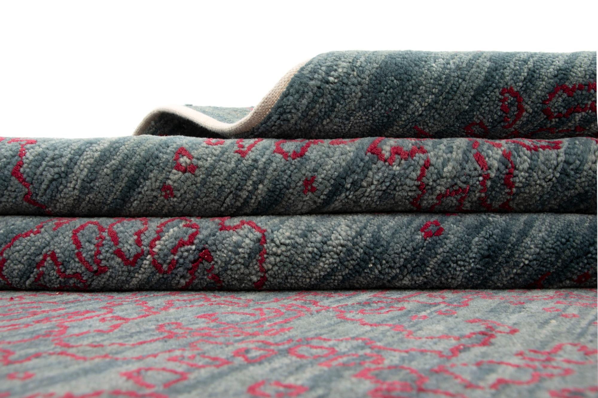 7' 11 x 10' 3 Modern Kamla Wool Rug