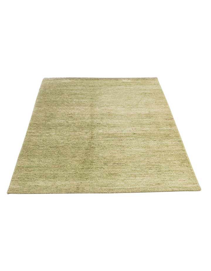 4' 6 x 6' 4 Hand Knotted Moroccan Wool Rug