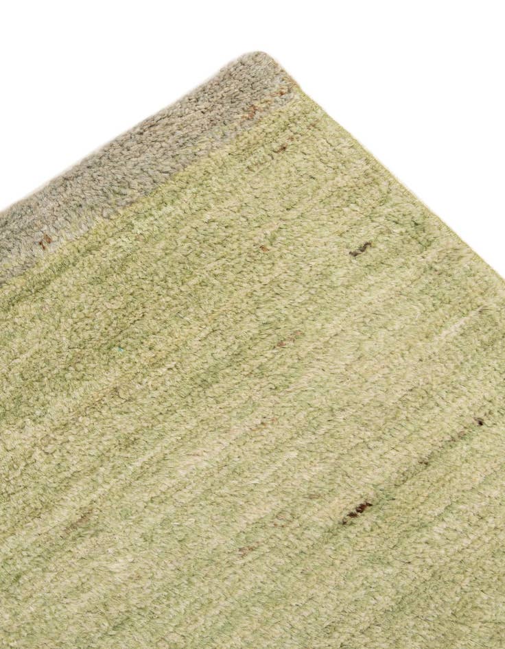 Detail image of 4' 6 x 6' 4  Hand Knotted Moroccan Wool Rug