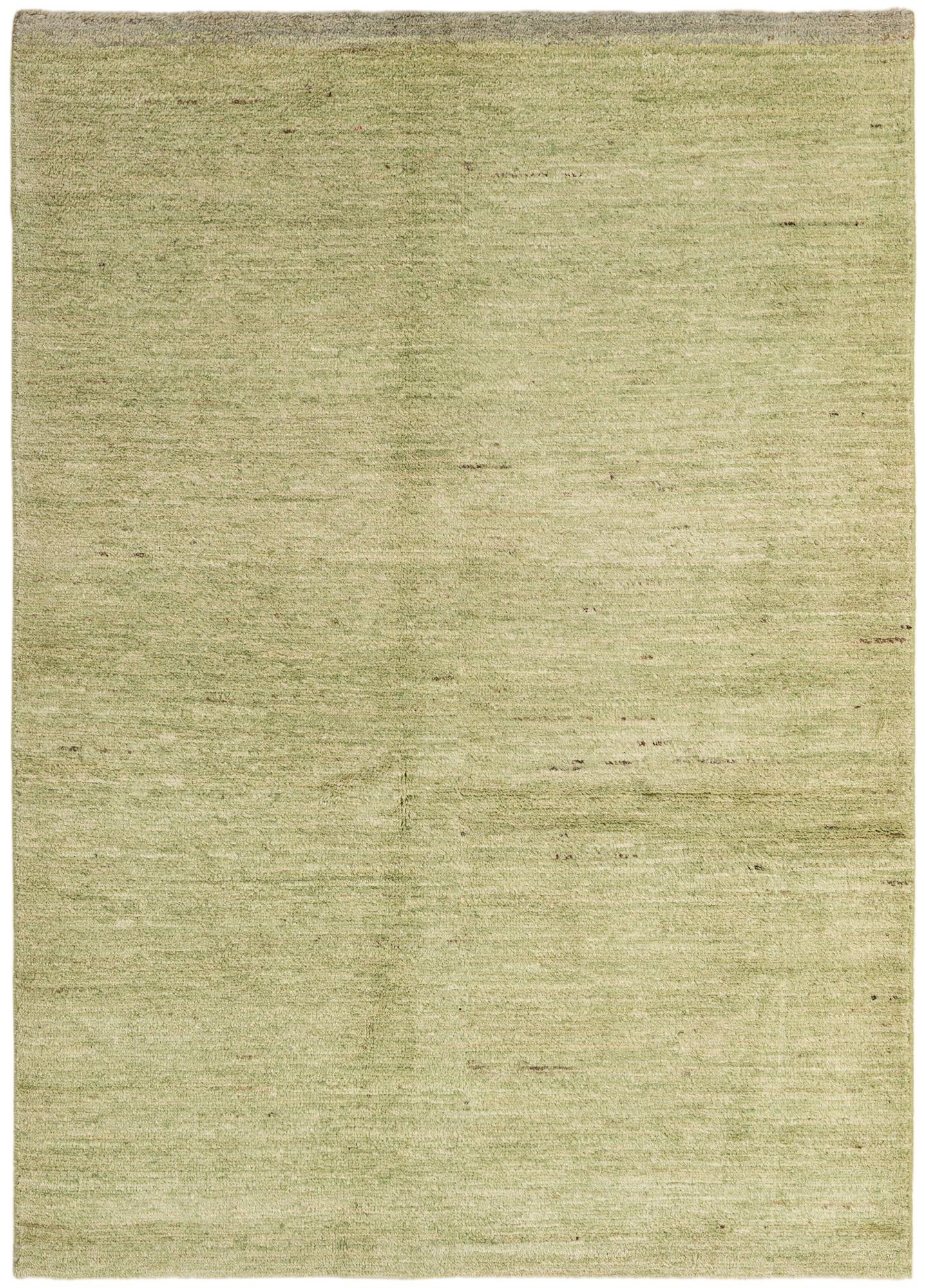 4' 6 x 6' 4 Hand Knotted Moroccan Wool Rug