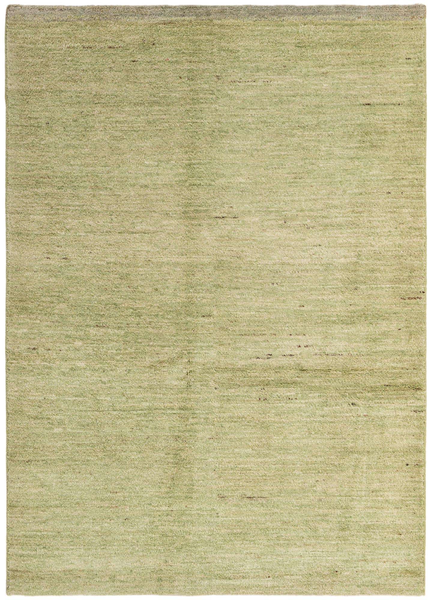 4' 6 x 6' 4 Hand Knotted Moroccan Wool Rug