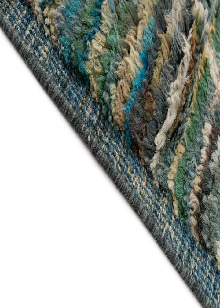 5' 1 x 6' 10 Hand Knotted Moroccan Wool Rug