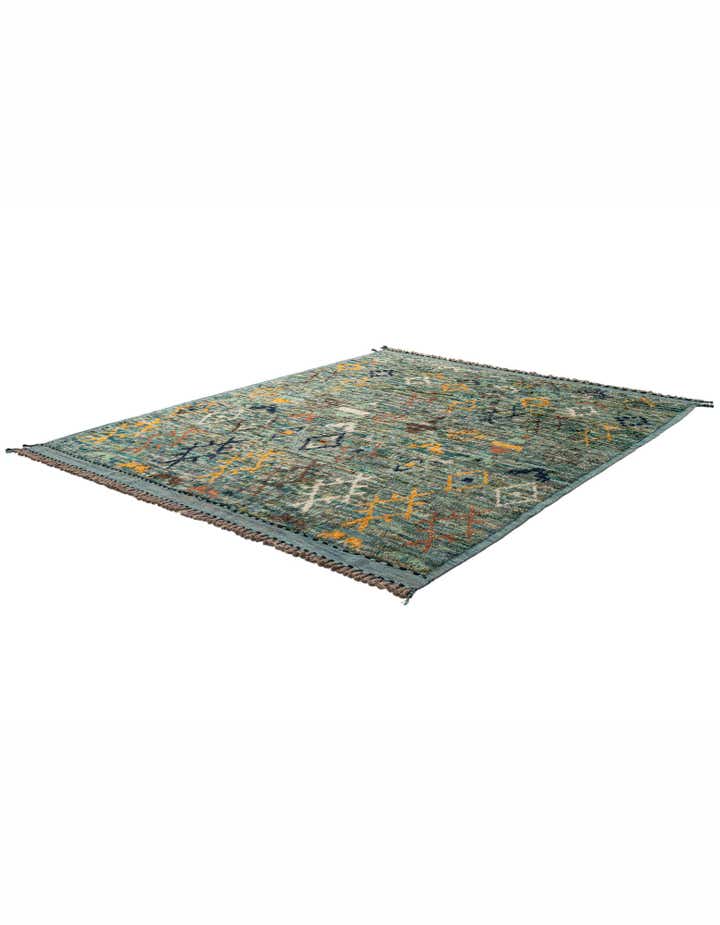 270cm x 325cm anudado a mano marroquí Alfombra Lana
