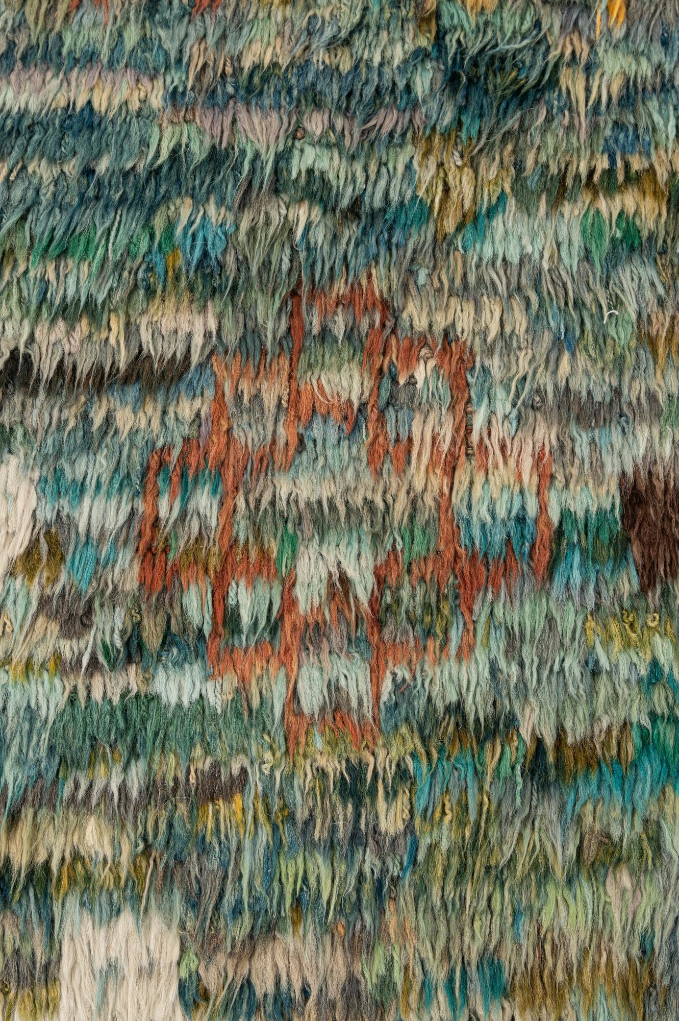 270cm x 325cm anudado a mano marroquí Alfombra Lana