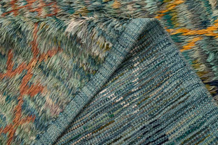 270cm x 325cm anudado a mano marroquí Alfombra Lana