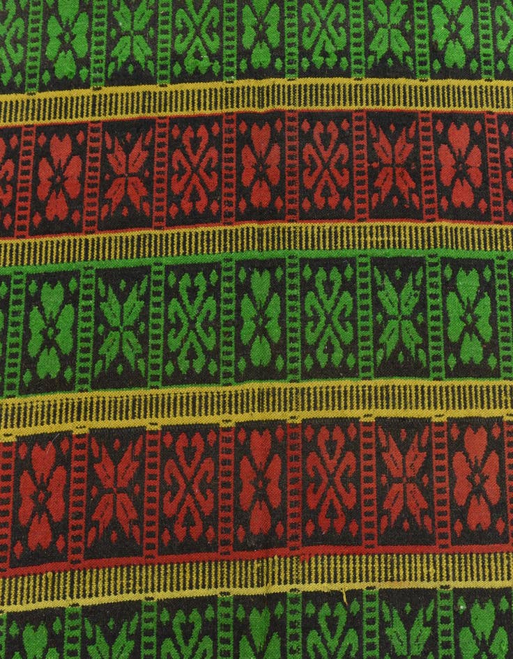 Detail image of 5' 5 x 8' 2 Hand Woven Moroccan Wool Rug