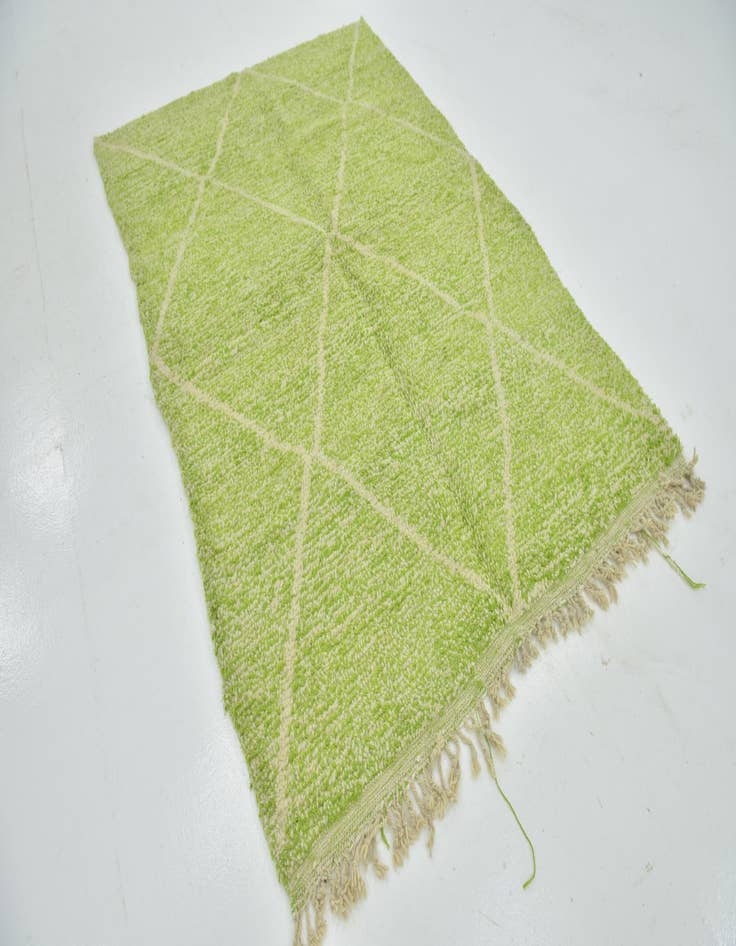 Detail image of 5' 5 x 7' 10  Hand Knotted Moroccan Wool Rug