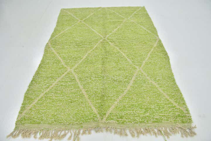 5' 5 x 7' 10 Hand Knotted Moroccan Wool Rug