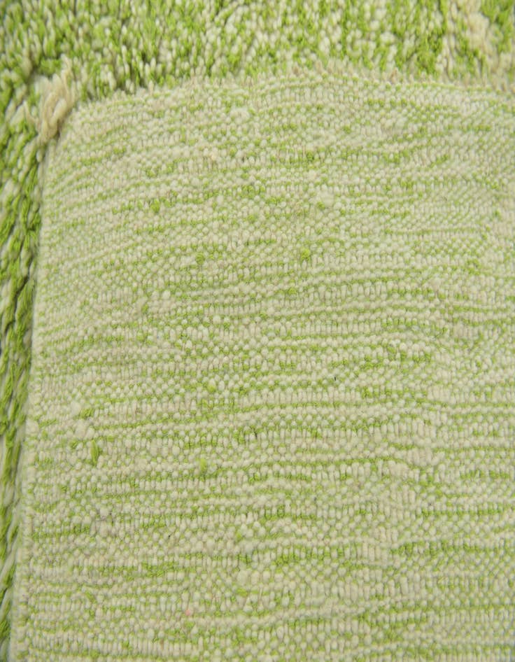 Detail image of 4' 8 x 8'  Hand Knotted Moroccan Wool Rug