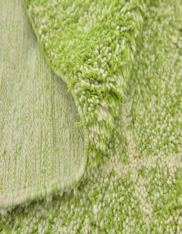 Detail image of 4' 8 x 8'  Hand Knotted Moroccan Wool Rug