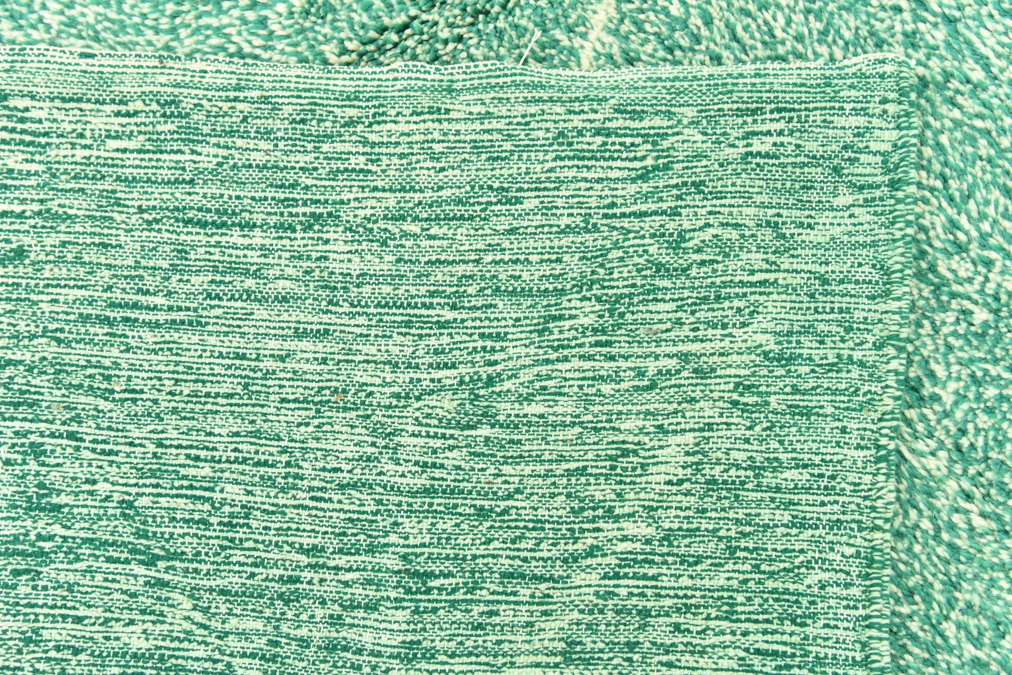 6' 8 x 9' 1 Hand Knotted Moroccan Wool Rug