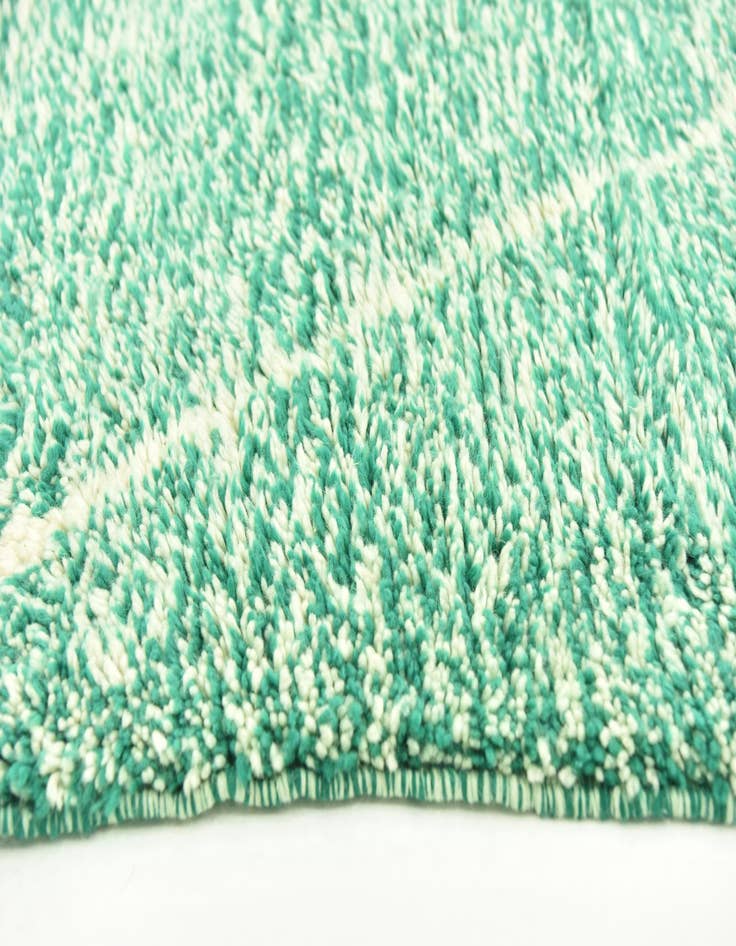 Detail image of 6' 8 x 9' 1  Hand Knotted Moroccan Wool Rug