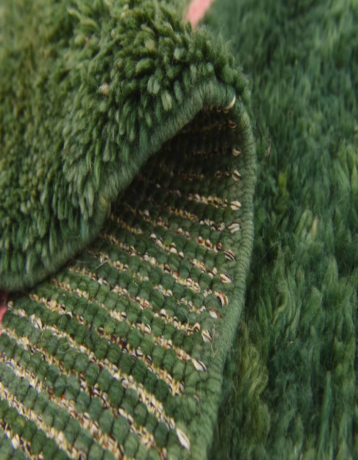 Detail image of 6' 5 x 10' 2 Hand Knotted Moroccan Wool Rug