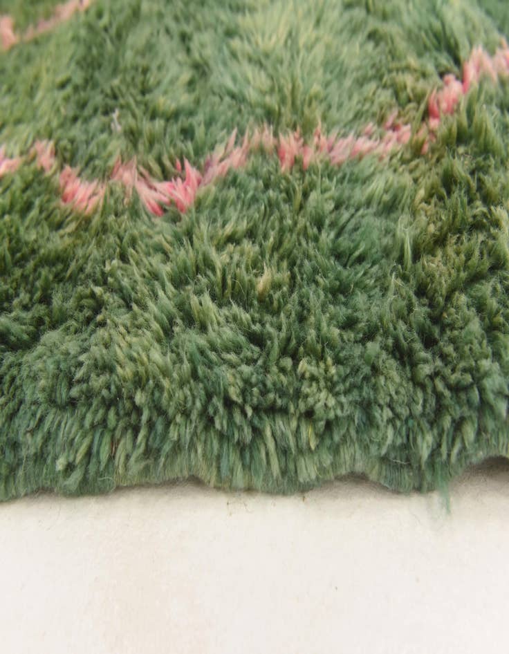 Detail image of 6' 5 x 10' 2 Hand Knotted Moroccan Wool Rug