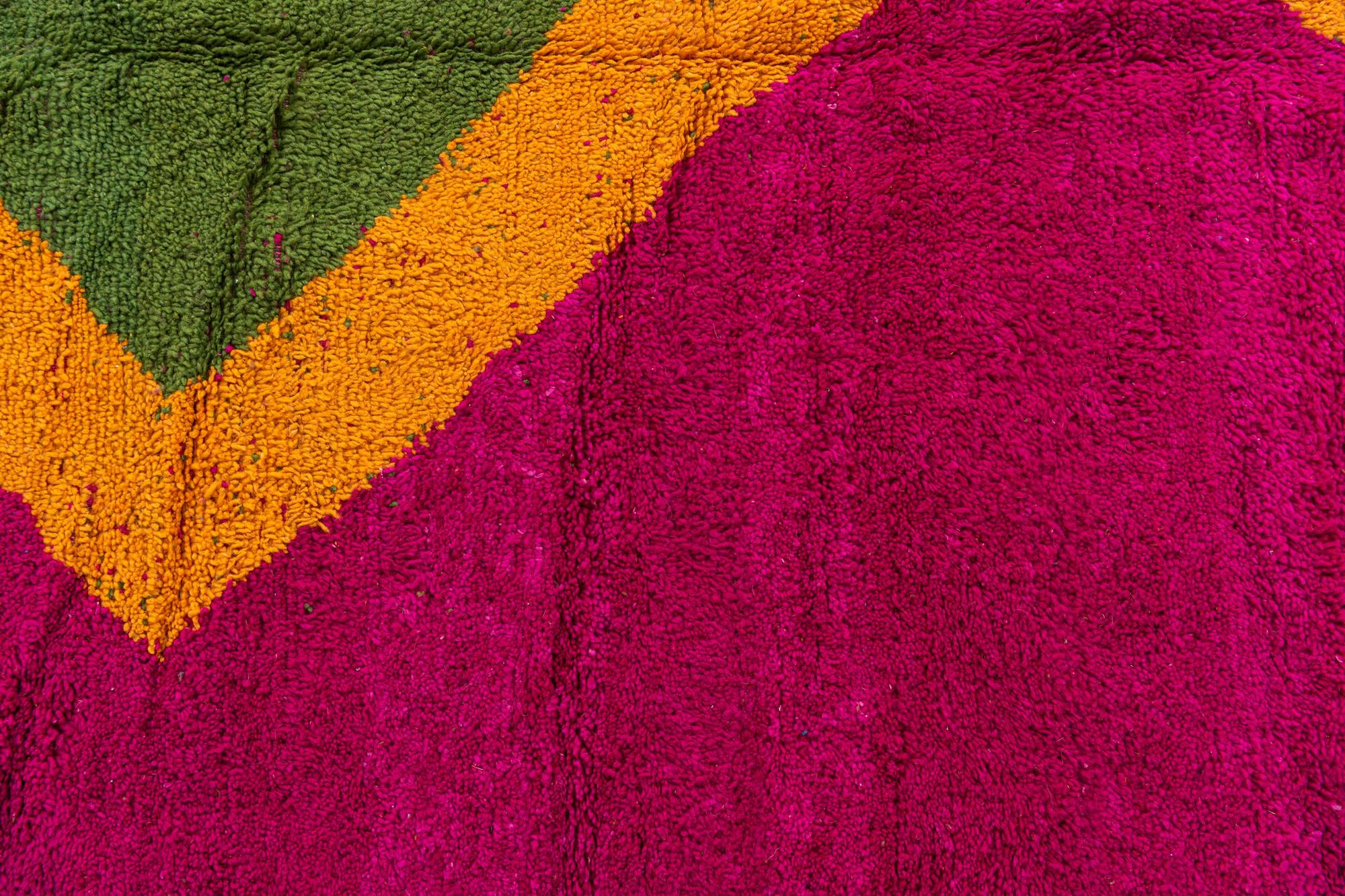 7' x 10' Hand Knotted Moroccan Wool Rug