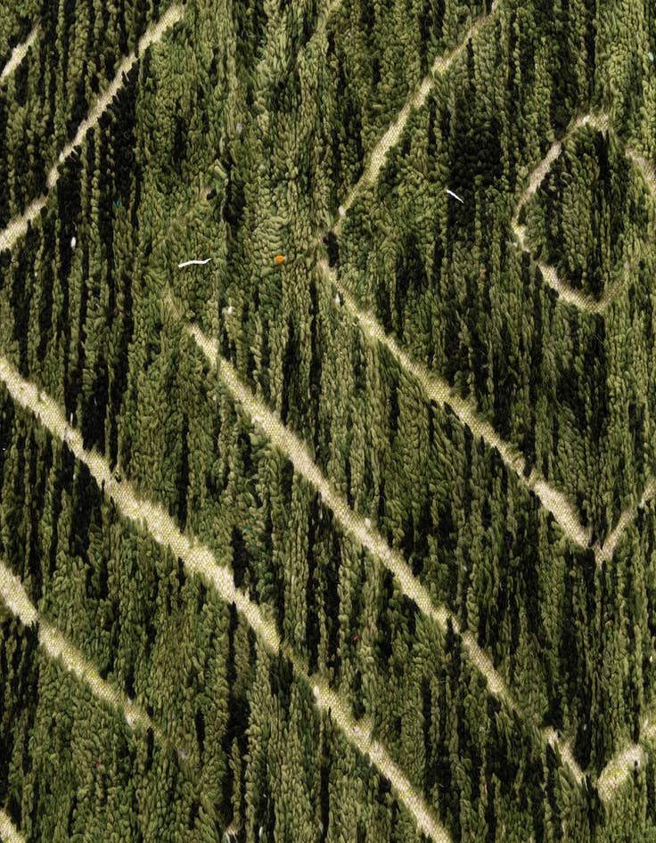 Detail image of 6' 9 x 10' 3  Hand Knotted Moroccan Wool Rug