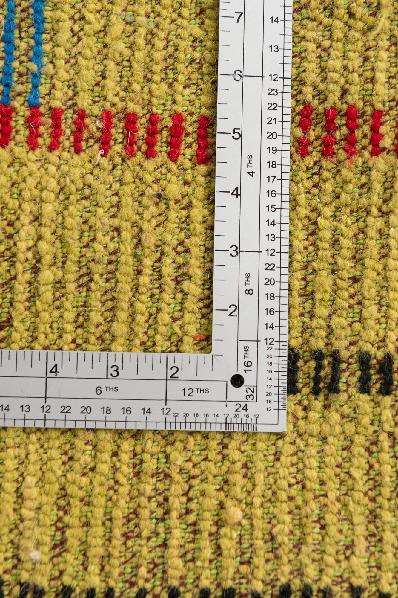 5' x 8' 6 Hand Knotted Moroccan Wool Rug