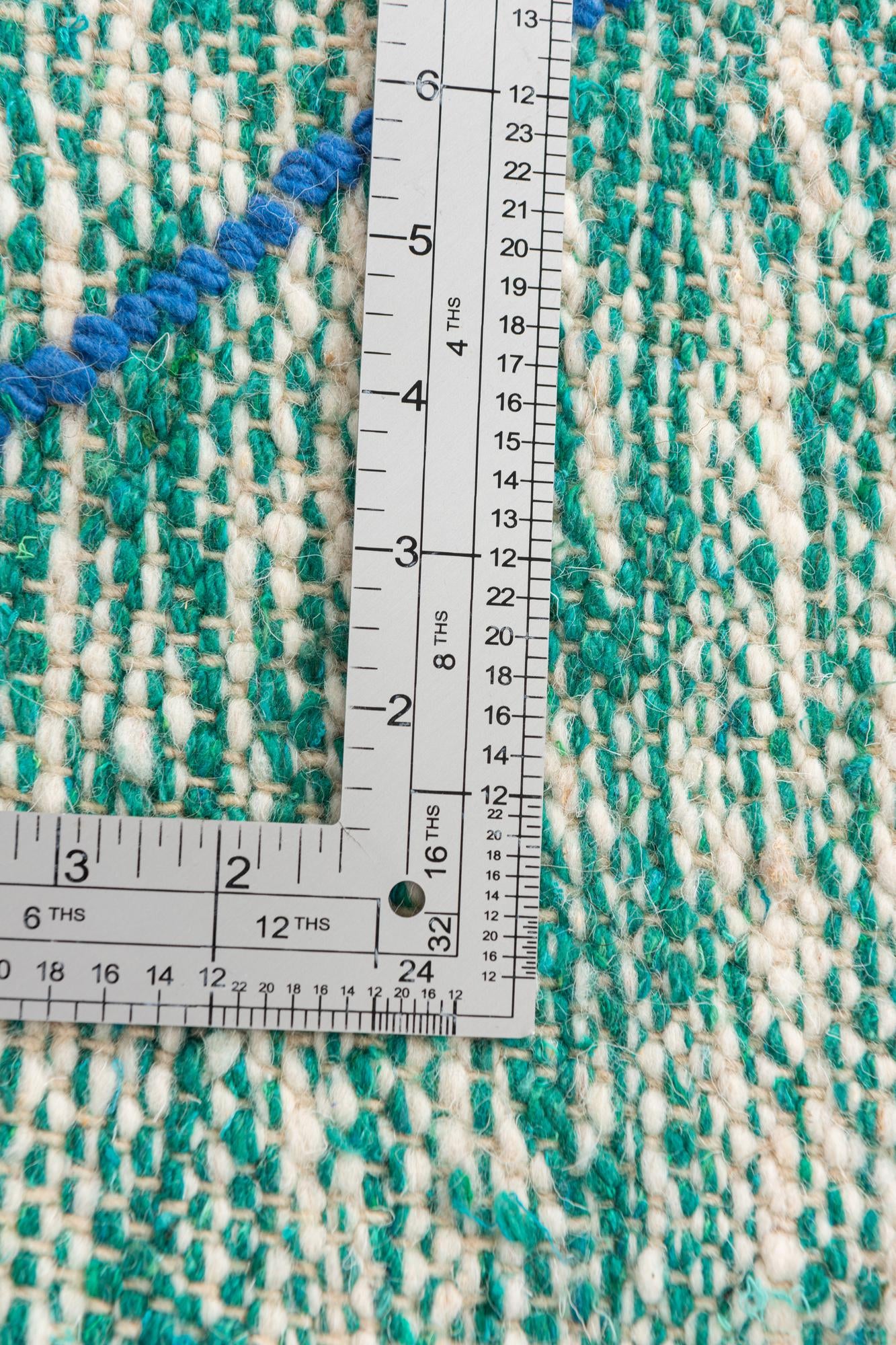 6' 5 x 9' 6 Hand Knotted Moroccan Wool Rug