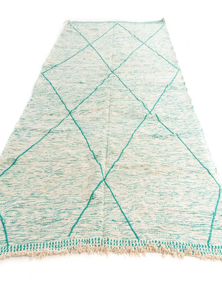 Detail image of 8' 10 x 12' 9  Hand Knotted Moroccan Wool Rug