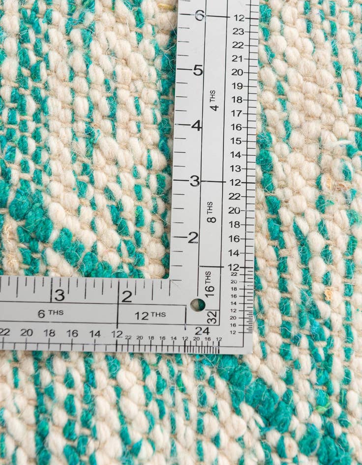 Detail image of 8' 10 x 12' 9  Hand Knotted Moroccan Wool Rug