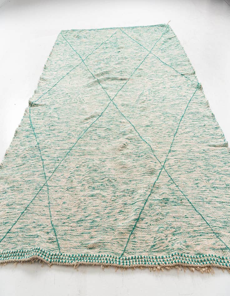 Detail image of 9' 4 x 12' 7  Hand Knotted Moroccan Wool Rug