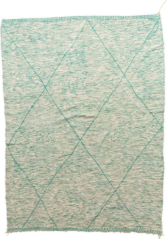Detail image of 9' 4 x 12' 7 Hand Knotted Moroccan Wool Rug