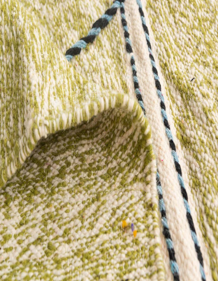 Detail image of 6' 5 x 10' 2  Hand Knotted Moroccan Wool Rug