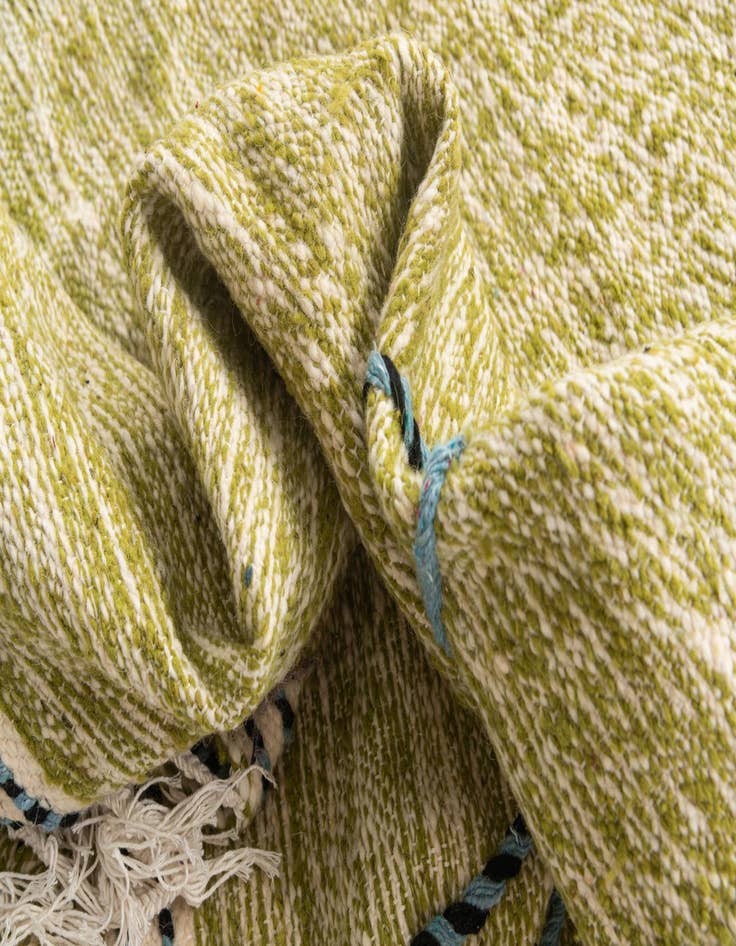 Detail image of 6' 5 x 10' 2  Hand Knotted Moroccan Wool Rug