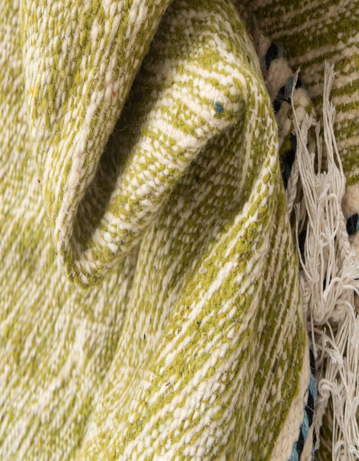 Detail image of 6' 5 x 10' 2  Hand Knotted Moroccan Wool Rug