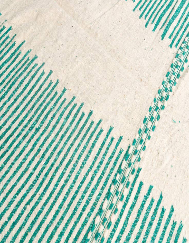 Detail image of 7' x 9' 10  Hand Knotted Moroccan Wool Rug