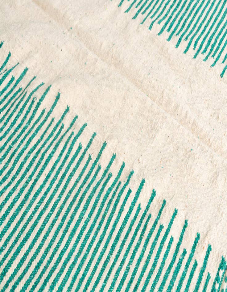 Detail image of 7' 3 x 11'  Hand Knotted Moroccan Wool Rug