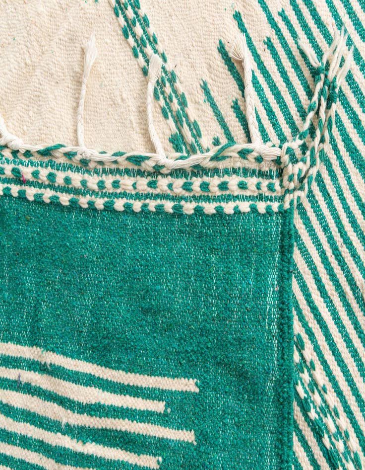 Detail image of 7' 3 x 11'  Hand Knotted Moroccan Wool Rug